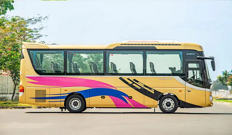 Samco Bầu Hơi - Giá xe khách Samco 29 chỗ bầu hơi SamcoGrowin 779x453 2